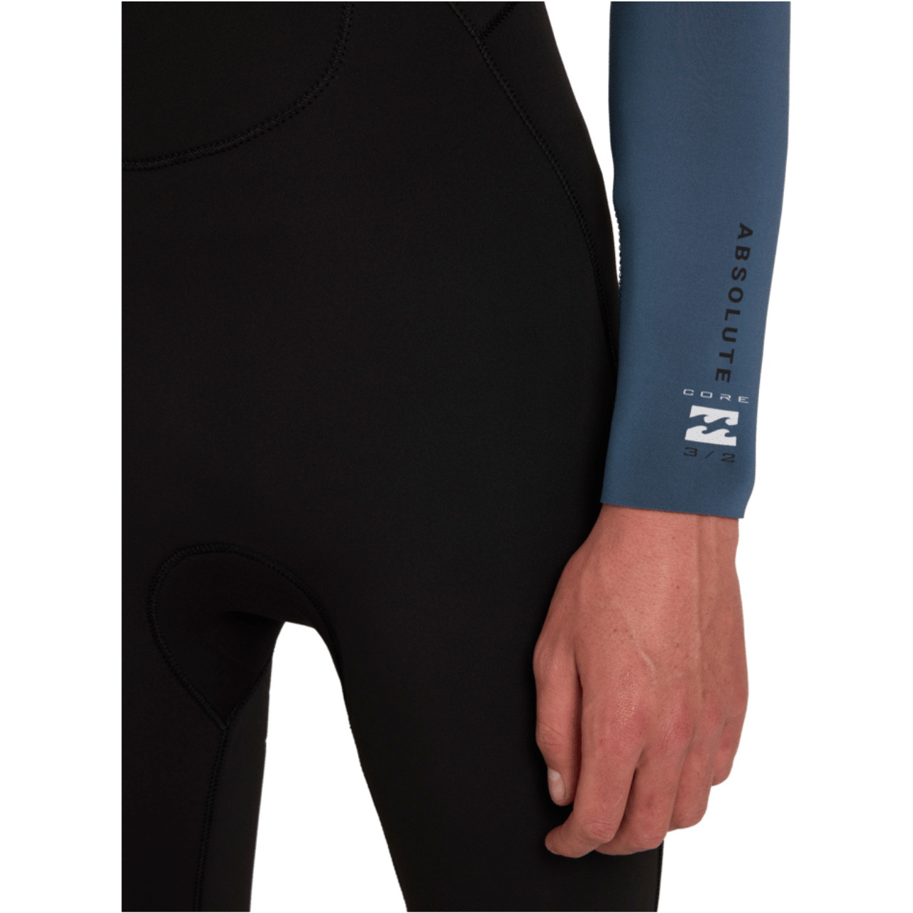 2026 Billabong Mens Absolute Core 3/2mm Back Zip Wetsuit ABYW100287 - Dark Denim